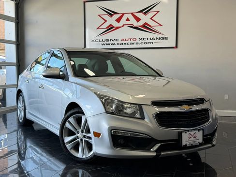 Used 2015 Chevrolet Cruze LTZ w/ Sun, Sound and Sport Package FWD image 1