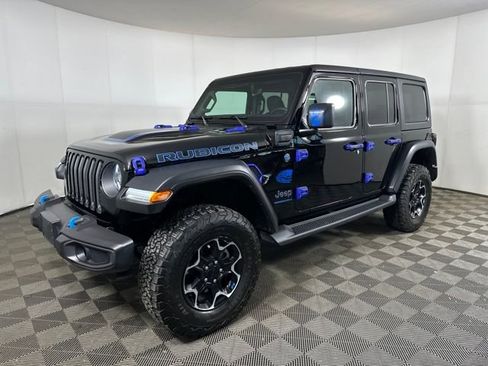 Used 2023 Jeep Wrangler Unlimited Rubicon 4xe w/ Cold Weather Group image 7