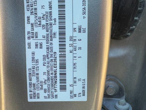 Used 2020 Ford F250 XL w/ STX Appearance Package image 23