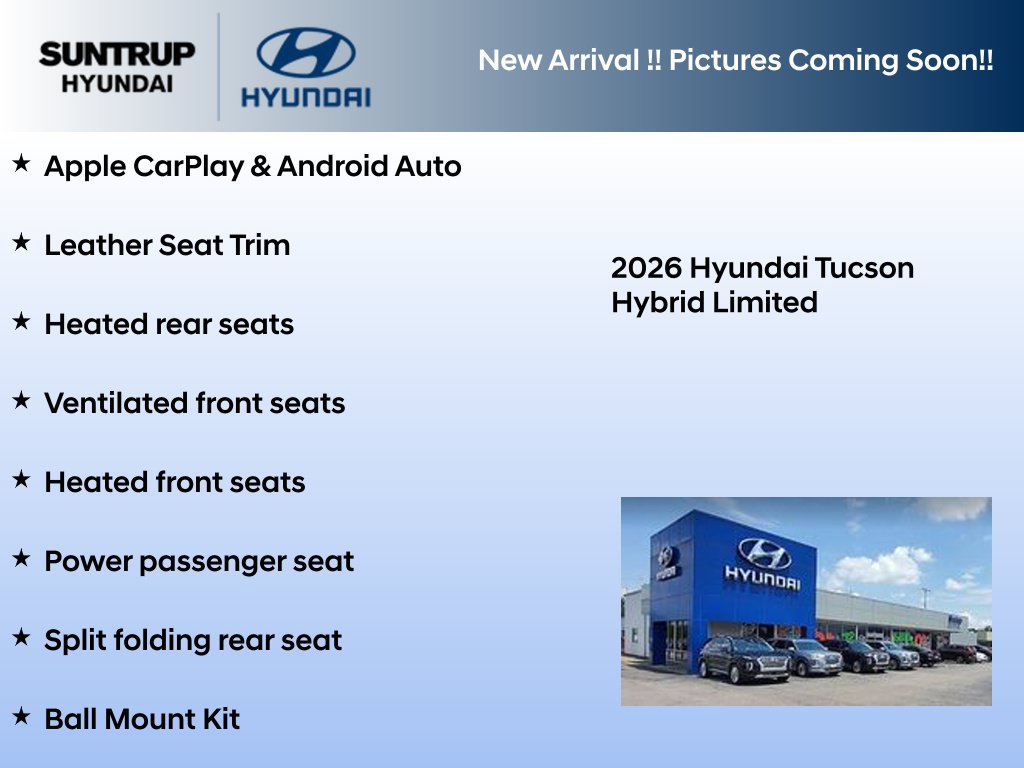 New 2026 Hyundai Tucson Limited w/ Tow & Go Package AWD/4WD image 4
