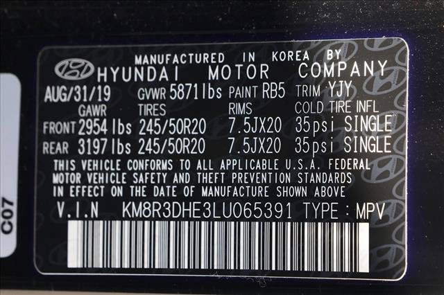Used 2020 Hyundai Palisade SEL AWD/4WD image 16