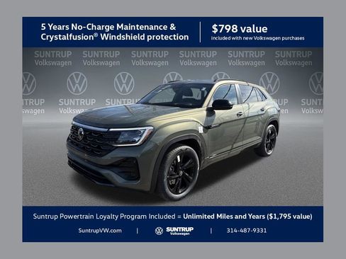 New 2026 Volkswagen Atlas Cross Sport SEL R-Line AWD/4WD image 1