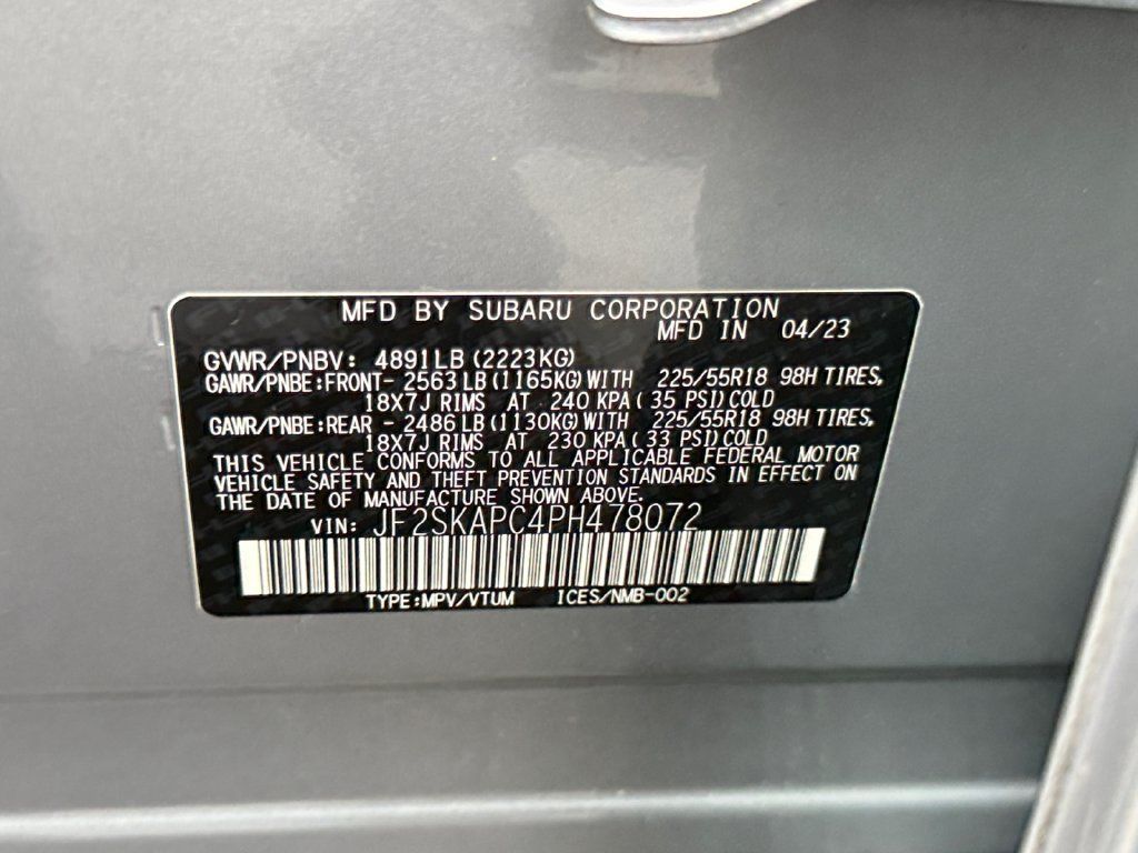 Used 2023 Subaru Forester Limited AWD/4WD image 29