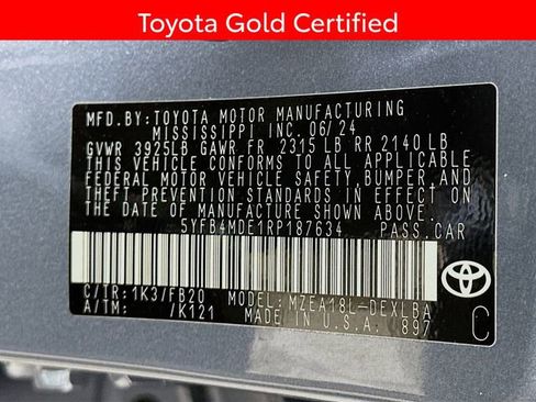 Certified 2024 Toyota Corolla LE image 32