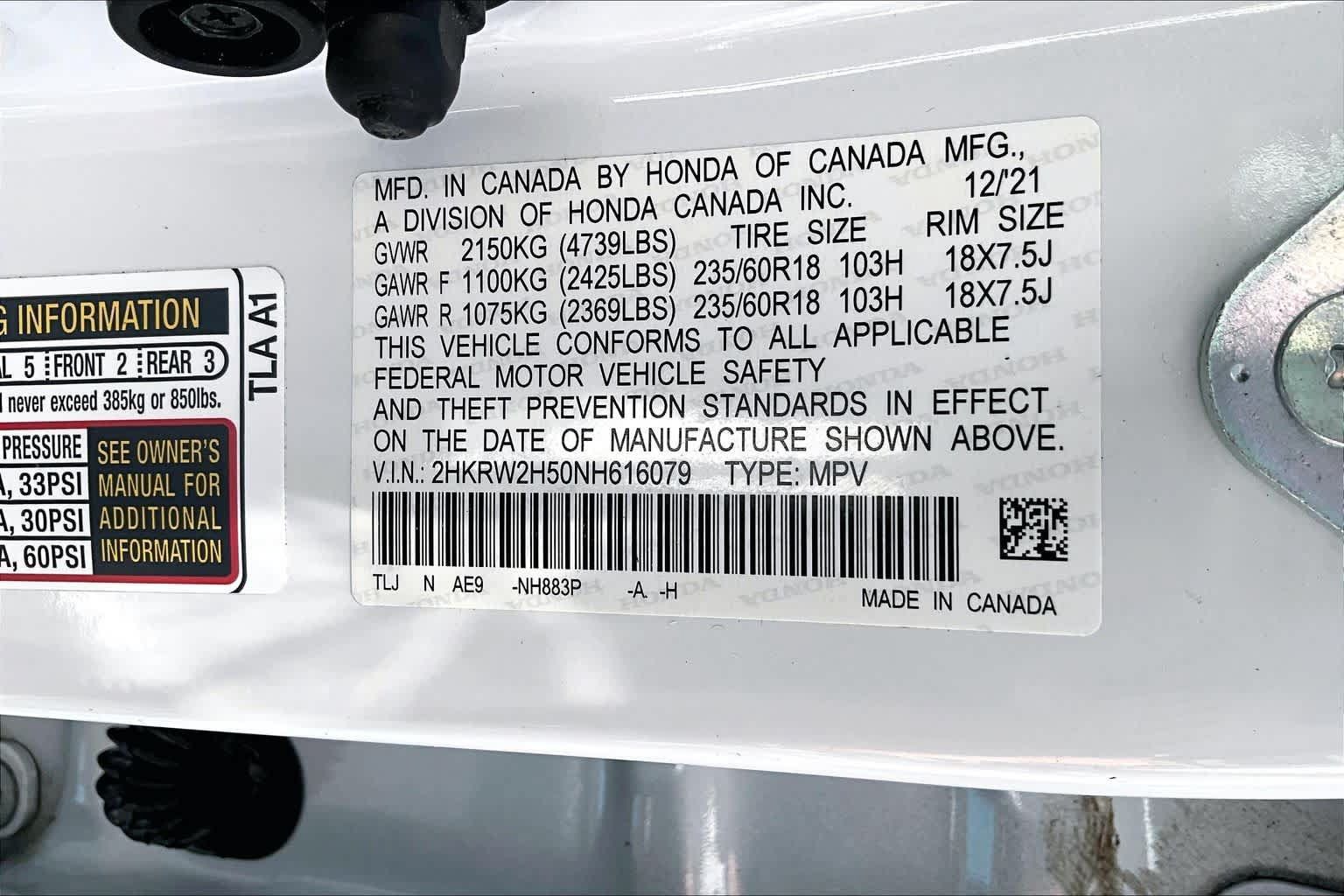 Used 2022 Honda CR-V EX image 33