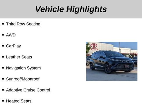 Used 2024 Toyota Sienna XLE Woodland Edition AWD/4WD image 5