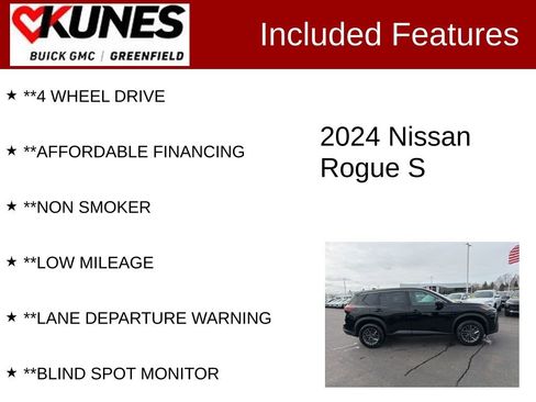 Used 2024 Nissan Rogue S image 3