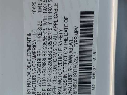 New 2026 Honda Odyssey Elite image 31