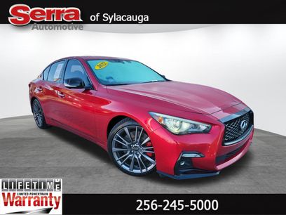 Used 2022 INFINITI Q50 Red Sport 400 w/ Cargo Package
