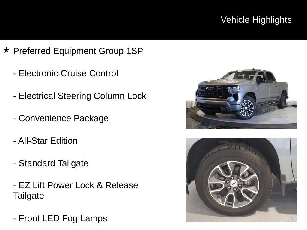 Used 2024 Chevrolet Silverado 1500 RST w/ LPO, Dark Essentials Package AWD/4WD image 19