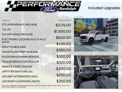 New 2026 Ford F250 XL w/ STX Appearance Package AWD/4WD image 4