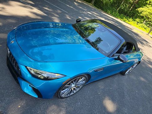 Used 2022 Mercedes-Benz SL 55 AMG 4MATIC w/ Driver Assistance Package image 85