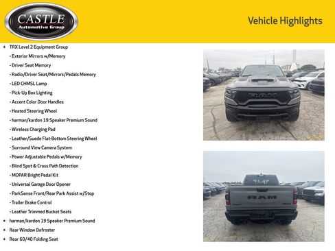 Used 2023 RAM 1500 TRX w/ TRX Level 2 Equipment Group AWD/4WD image 7