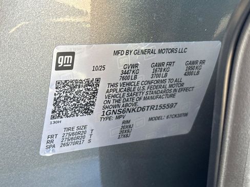 New 2026 Chevrolet Tahoe LT w/ Comfort Package image 40