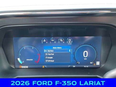 New 2026 Ford F350 Lariat w/ Black Appearance Package AWD/4WD image 2