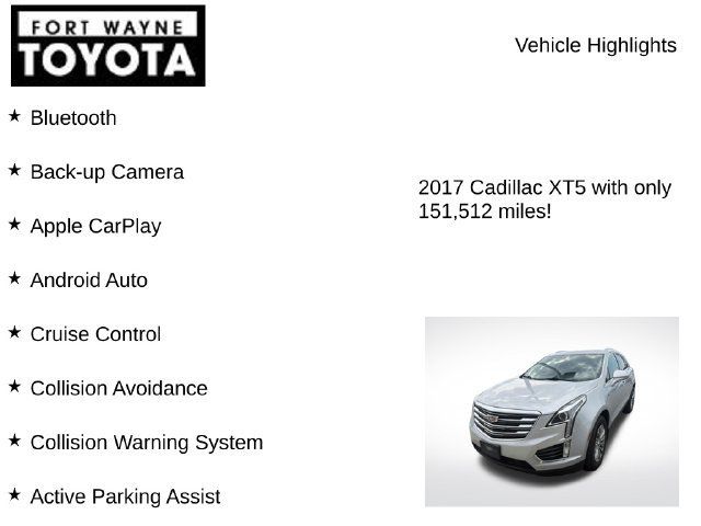 Used 2017 Cadillac XT5 Luxury w/ Driver Awareness Package FWD image 7