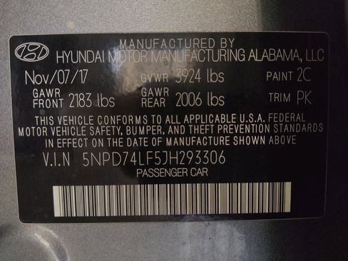Used 2018 Hyundai Elantra SE w/ Cargo Package FWD image 33