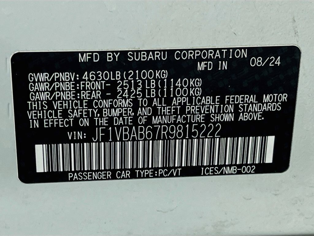Used 2024 Subaru WRX AWD/4WD image 28