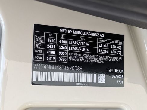 New 2026 Mercedes-Benz Sprinter 2500 image 11