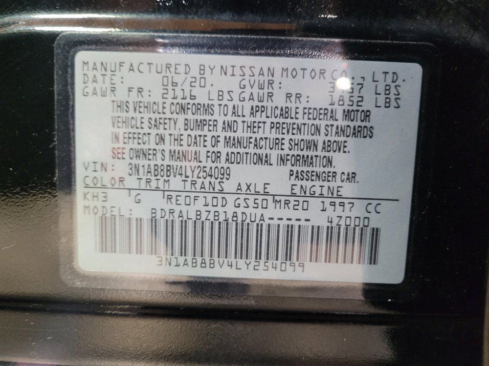 Used 2020 Nissan Sentra S FWD image 33