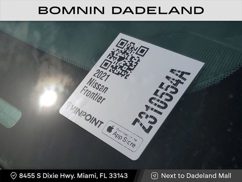 Used 2021 Nissan Frontier SV w/ Midnight Edition Floor Mats image 28