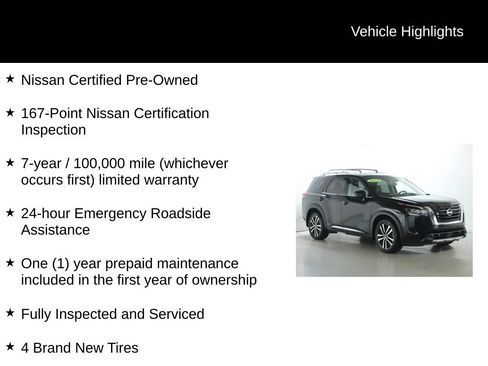 Certified 2024 Nissan Pathfinder Platinum AWD/4WD image 4