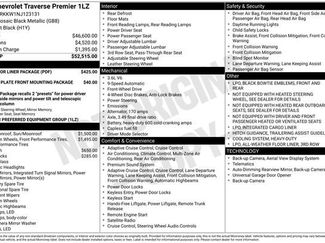Used 2022 Chevrolet Traverse Premier w/ LPO, Floor Liner Package video 2