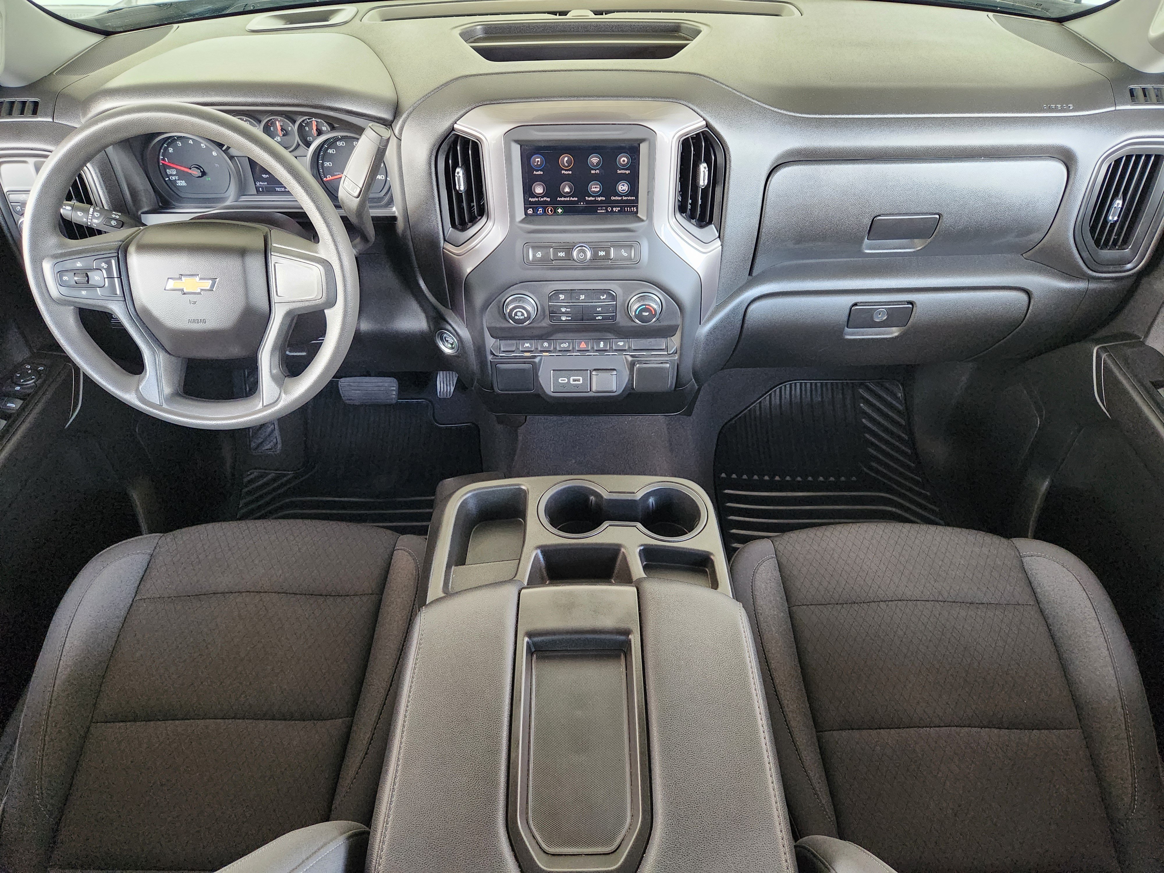 Used 2024 Chevrolet Silverado 1500 Custom w/ Turbomax Blackout Package RWD image 27