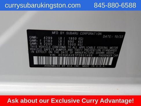 Used 2023 Subaru Impreza 2.0i Premium AWD/4WD image 13
