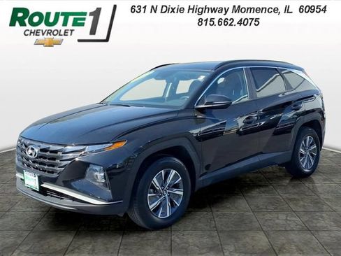 Used 2023 Hyundai Tucson Blue AWD/4WD image 1