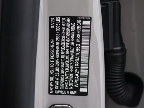 Used 2024 Porsche Taycan RWD image 37