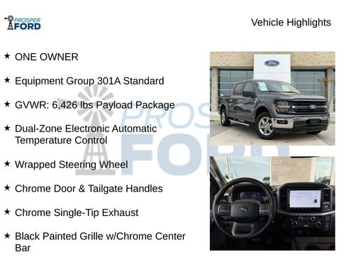 Used 2025 Ford F150 XLT w/ Equipment Group 301A Standard RWD image 5