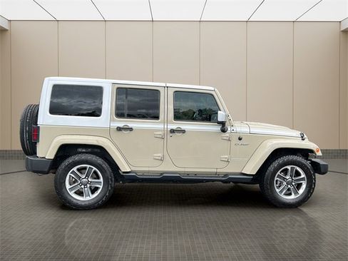 Certified 2017 Jeep Wrangler Unlimited Sahara w/ Quick Order Package 24E Chief image 6