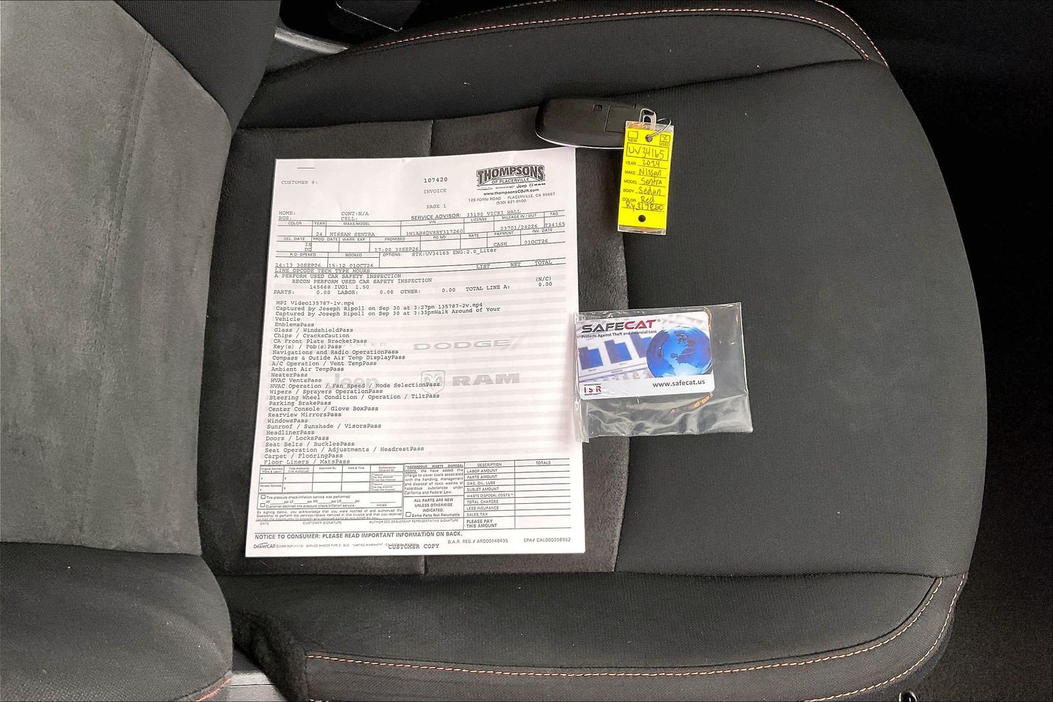 Used 2024 Nissan Sentra SR FWD image 11