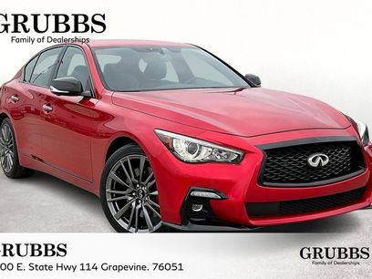 Certified 2024 INFINITI Q50 Red Sport 400 w/ Carbon Fiber Package