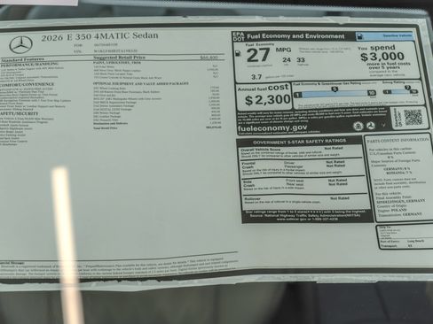 Certified 2026 Mercedes-Benz E 350 4MATIC Sedan image 36