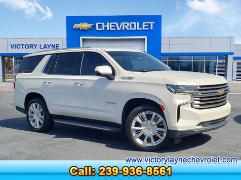 Used 2021 Chevrolet Tahoe High Country RWD image 1