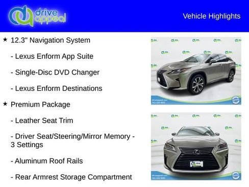 Used 2017 Lexus RX 350 AWD w/ Premium Package image 12