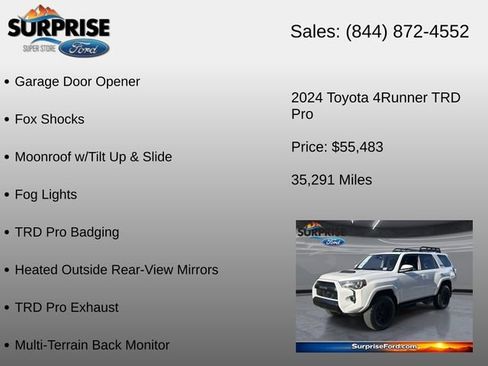 Used 2024 Toyota 4Runner TRD Pro AWD/4WD image 24