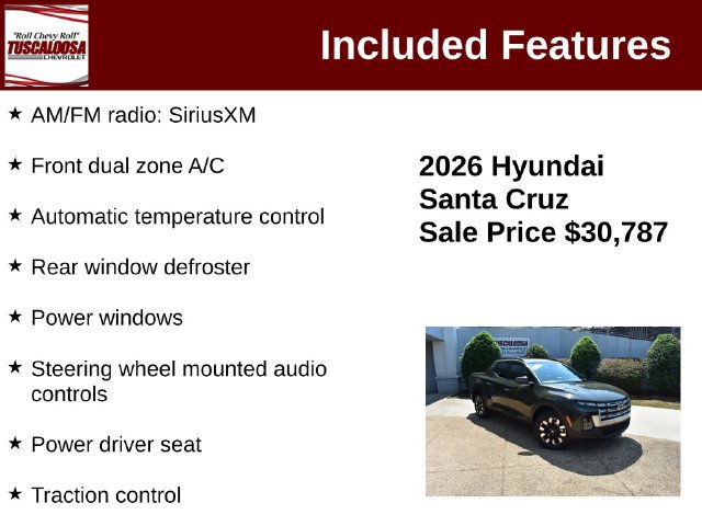 Used 2026 Hyundai Santa Cruz SEL FWD image 12