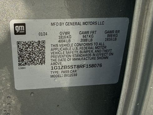 Used 2024 Chevrolet Malibu LS FWD image 17