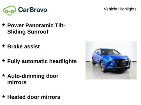 Certified 2025 Chevrolet Blazer Premier w/ Driver Confidence II Package AWD/4WD image 9
