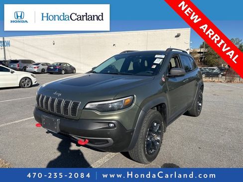 Used 2021 Jeep Cherokee Trailhawk w/ Sun, Sound & Nav Group image 1