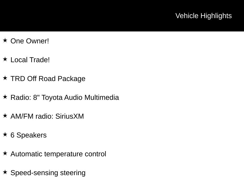 Used 2026 Toyota Tacoma TRD Off-Road AWD/4WD image 4