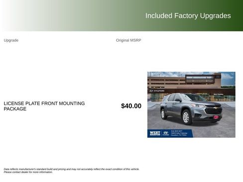 Used 2021 Chevrolet Traverse LS FWD image 9