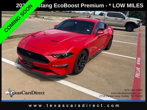 Used 2020 Ford Mustang Premium RWD image 1