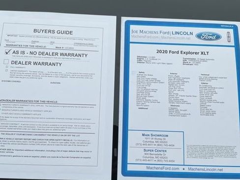 Used 2020 Ford Explorer XLT w/ Equipment Group 202A image 7