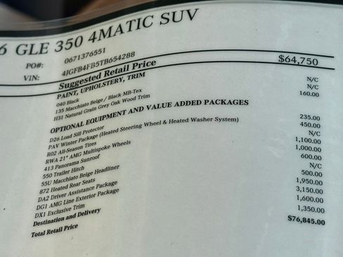 New 2026 Mercedes-Benz GLE 350 4MATIC image 19