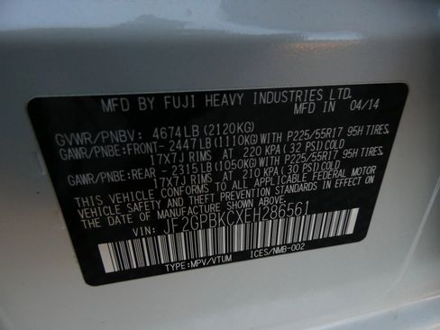 Used 2014 Subaru Crosstrek Touring w/ Popular Package #2 image 55