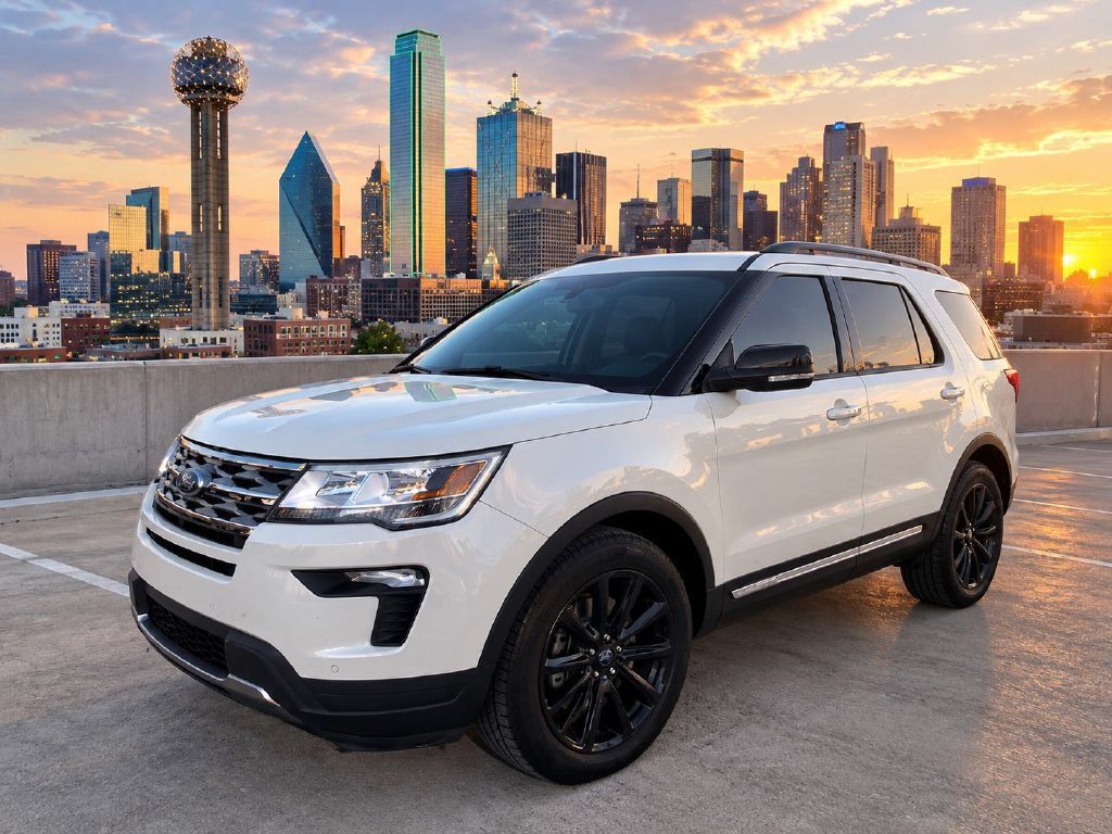 Used 2018 Ford Explorer XLT w/ Equipment Group 202A FWD image 1